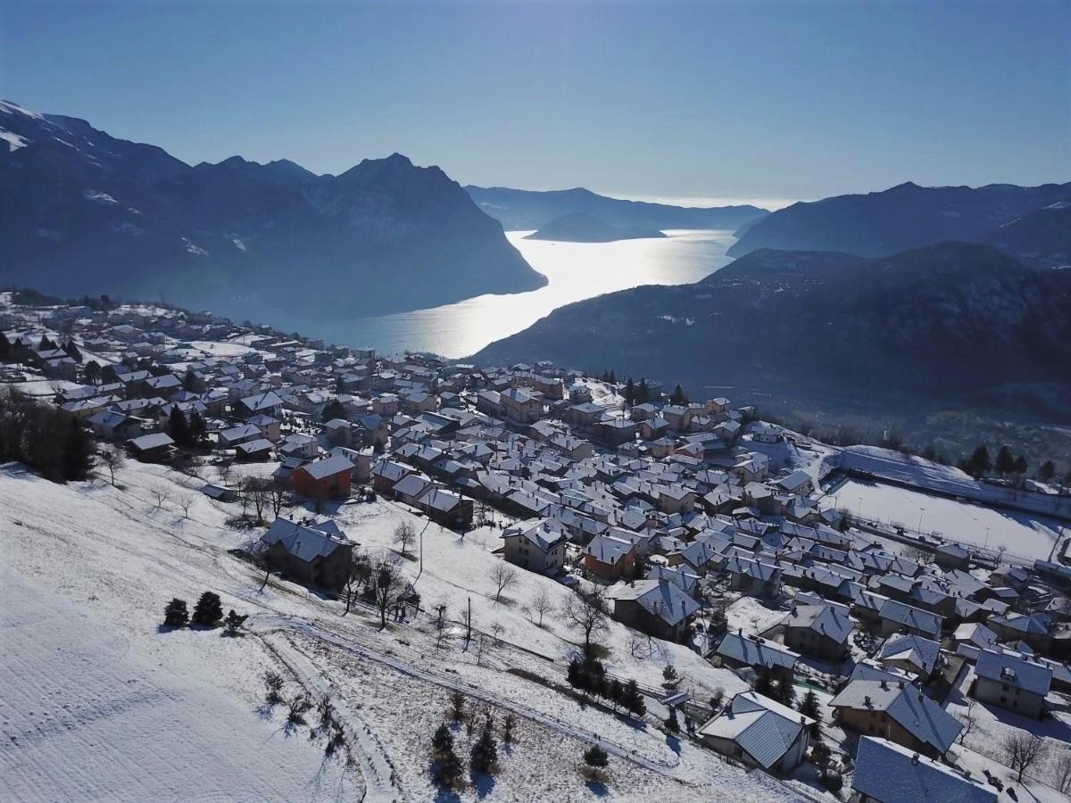 La Casa Sull' Altopiano Mountain Lake Iseo Hospitality Боссико Экстерьер фото